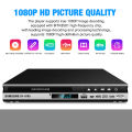 DVD/VCD/CD USB Play DV-878C Shock Resistant Optical Drive Brilliant Magic Color 1080P HD Player. 