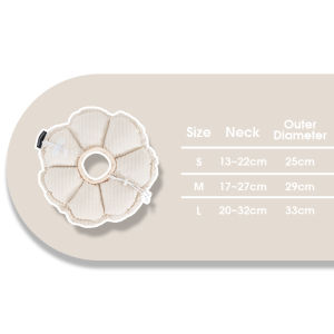 Hamshmoc cổ Elizabeth hai chiều sử dụng PP bông đầy điều chỉnh phù hợp cho 9kg vật nuôi