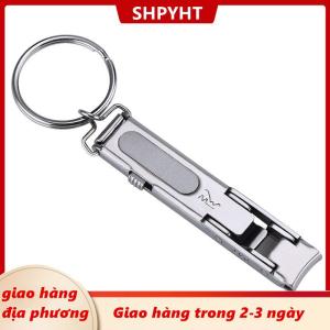 [COD] SHPYHT Giao hàng địa phương Siêu mỏng Nail Clipper thép không gỉ có thể gập lại Nail Cutter với Nail tập tin