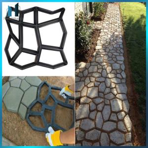 【Homelements】Garden Pavement Mold DIY Paving Cement Brick Stone Road Concrete Path Maker