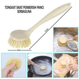 Sikat Pembersih Panci Wajan Kompor Wastafel / Sikat Gagang Multifungsi Pembersih Kamar Mandi Termurah Terbaru Promo