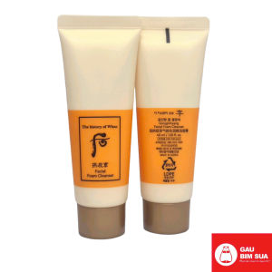 Whoo vàng Sữa rửa mặt chống lão hóa dưỡng ẩm Whoo Jin Yang Facial Foam Cleanse 40ml 180ML