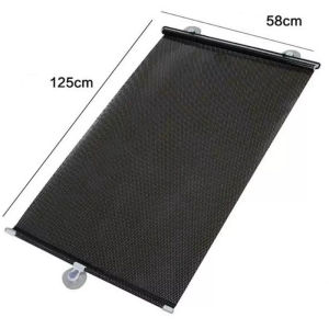 Rèm Cuốn Chống Nắng Cửa Sổ Nhựa PVC Gọn Nhẹ Tự Cuốn Bạt Che Nắng Tự Cuốn Gắn Cửa Kính Có Thể Cuộn Lại Dễ Lắp Đặt