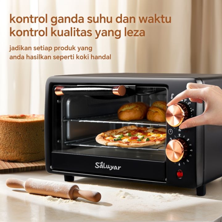 Saluyar%20KX1251%20Oven%20Listrik%2012L%20400W%20Low%20Watt%20Timer%20Pengatur%20Suhu%20untuk%20Kue%20Roti%20Pizza%20-%20Image%204