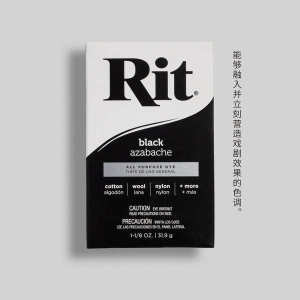 ✩RIT brand multi-purpose dye powder cotton linen viscose wool nylon doll micro hook China exclusive license♚