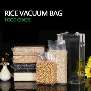 0.2mm Vacuum Plastic Box Rice Storage Bag Hot Sealing Pack Bags Thick Clear Food Shaped Packaging Tea Beans Square Store Pouches2026