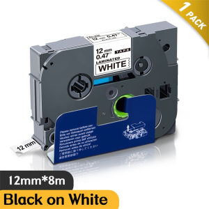 BYZ TAPE 20 Color TZE231 Label for TZe231 TZe221 TZe211 TZe241 TZe251 tze231 12mm*8m Laminated Tape Ribbon Compatible for Brother P-touch PT-H110 PTD220 PTD210 PTD600 Label Maker