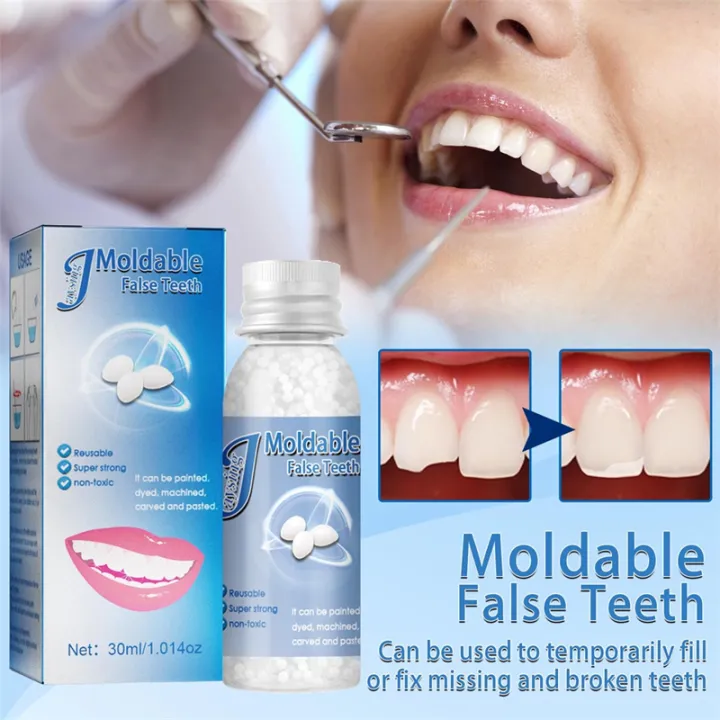 30ML%20Moldable%20Teeth%20False%20Teeth%20Dental%20Teeth%20for%20Denture%20Temporary%20Tooth%20Repair%20Teeth%20Tooth%20Filling%20Solid%20Denture%20Material%20Tooth%20Repair%20Granules%20Temporary%20Tooth%20Moldable%20%20Tooth%20Repair%20Kit%20Temporary%20Dentures%20Veneers%20Teeth%20Restoration%20Teeth%20False%20Teeth%20Soli%20-%20Image%204