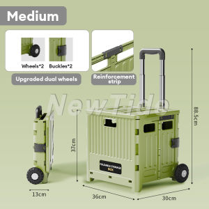 52L Foldable Pet Stroller Carrier For Dogs Detachable Baby Stroller portable Dog Pull Cart Outdoor Four Wheel Shock Absorption Pet foldable travel stroller for dog and cat Pet Travel Carrie