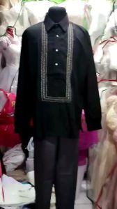 Polo Barong (Long Sleeves): Assorted Burda Designs for Men's Business Attire