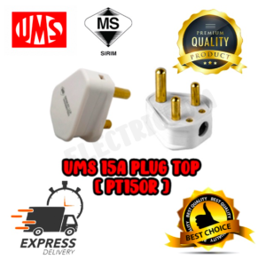 UMS PT150R 15A Plug Top Sirim Good Quality