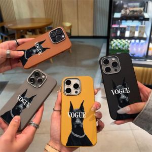 Phone Case For VIVO Y12 Y12i Y17S Y28 Y29 Y20i Y12S Y12G Y02 Y03 Y18 Y18S Y28S Casing VIVO Y18i Y21D Y04 Y04S Y29S Y19S Y15S Y10 Y01 Y15C Y16 Y56 Y02S Y17 Y15 Y11 Y12G Y12A Y33T Doberman Pinscher Soft Leather Shockproof TPU Case Cover PWJK1016A