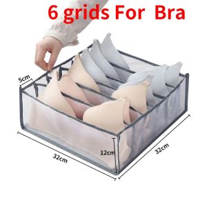 Jeans Clothes Organizer Drawer Closet Organizers for Jeans Bras Underwears Socks Compartment Storage Box T-shirt Home Storage