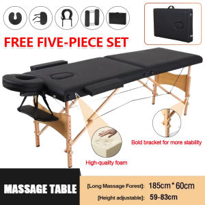 Folding massage bed Portable massage bed home acupuncture physiotherapy bed beauty bed