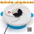 Máy bắt ruồi tự động xoay 360 không có tiếng ồn, máy hút ruồi nhặng thông minh. Máy bẫy muỗi ruồi hút côn trùng tự động ,máy bắt  ruồib tự động an toàn, hiệu quả, hàng cao cấp, BH 12 THÁNG. 