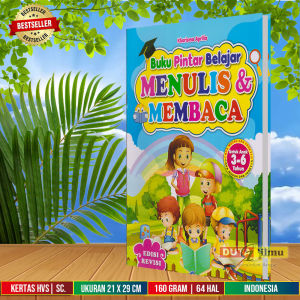 Buku Anak Pintar Belajar MENULIS & MEMBACA Edisi Revisi