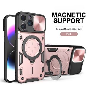 Infinix Smart8 Smart8Pro Smart 8 Pro 8Pro 2024 Hard Case Casing Armor Ring Stand Holder Bracket Full Protection Shockproof Anti Fall Drop Back Cover