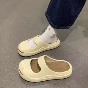 QXshop มาแรง💟 รองเท้าแฟชั่น  รองเท้าแตะ พื้นหนา กันลื่น สีสดใส สไตล์เกาหลี เหมาะกับใส่กลางแจ้งใส่เที่ยว สําหรับผู้หญิง น่ารักแบบนี้ต้องมี