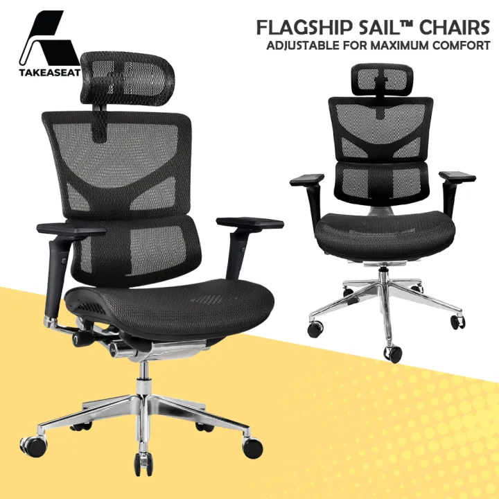SAIL%20Luxury%20Ergonomic%20Office%20Chair%20%E2%98%85%20Mesh%20Office%20Chair%20%E2%98%85%20Flexible%20Lumbar%20Support%20%E2%98%85%20Adjustable%20Features%20%E2%98%85%20Easy%20Self%20Setup%20-%20Image%202