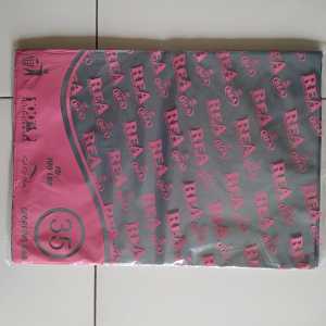 Plastik Packing Online Shop Ukuran 25x35 Olshop Murah Polybag Polibag Rea Mini Nonplong Polibek Abu Abu Baju Gamis Celana Estetik Gelang HD Jualan Kerudung Non Plong Silver REA