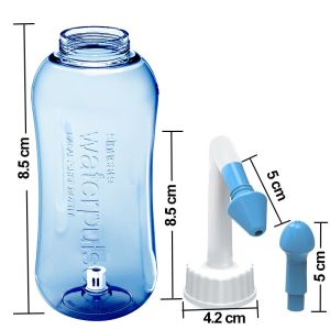 Salorie Waterpulse 60 / 300 / 500ml Chai rửa mũi Sinus Dị ứng Giảm viêm mũi Điều trị Rinse Neti Pot Sữa rửa mũi cho bé