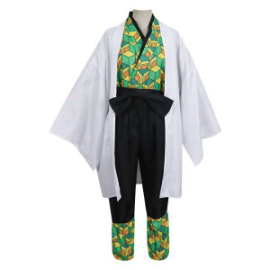 Kimetsu No Yaiba cos Demon Slayer Corps selects Master Tanjiro Kamado Nezuko cosplay Anime costumes in stock
