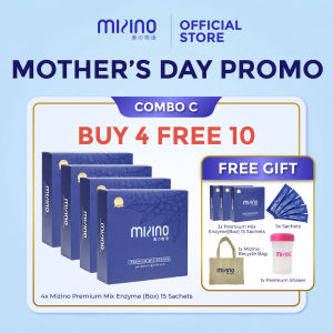Buy 3 get 1 free MIZINO Mix Enzyme PROMO Detox Slimming Diet Detox Drink Probiotic Supplement Fiber Health Slim Kuruskan Badan