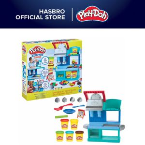 Play-Doh Kitchen Creations Busy Chefs Restaurant Playset 2-Sided Kitchen Playset Toys for 3 Year Old Girls and Boys and Up