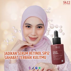 RETINOL SERUM SR12 antiaging 20ML hanya dipakai saat malam hari