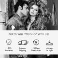 GUESS นาฬิกาข้อมือผู้หญิง รุ่น GLITZ PLAQUE GW0835L3 สีโรสโกลด์. 
