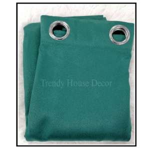 Plain Black Out Curtain Fabric 7ft.Long Hotel Quality Thick Polyester Fabric For Living Room #WJ-92A23 (140*220cm)