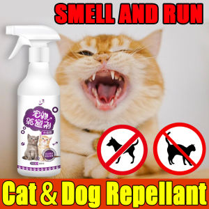 500ML ZGO Cat repellent spray Cat repellent outdoor Dog repellent Create exclusion zones Cat repellant Anti cat spray Cat repellent