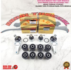 BALL JOINT+BUSHING ARM ATAS BAWAH 1SET MITSUBISHI TRITON HDX PAJERO SPORT 2015 KEATAS