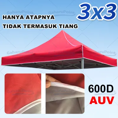 Dinding Tenda lipat tenda jualan bongkar pasangDinding Samping Tenda penutup sisi tenda cafe Kombinasi Mika/Polos tenda buat jualan pinggir jalanAtap Tenda Lipat 3x3 2x2 tenda buat jualan kaki limaDinding tirai tenda lipat 6M/9 M tirai tenda lipat
