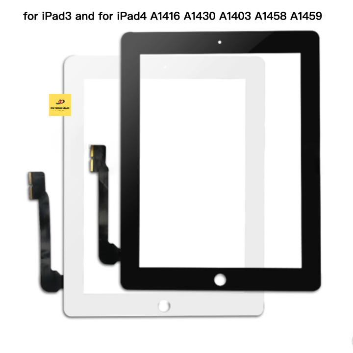 kd New Touch Screen For iPad iPad3 iPad4 A1416 A1430 A1403