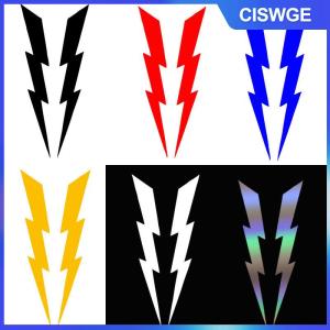 CISWGE 1 cặp sét dán xe máy đề can xe tự làm Moto Mũ bảo hiểm kính chắn gió bên cơ thể tự động ngoại thất trang trí nội thất