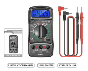[Local SG Stock] ANENG XL830L Digital Multimeter High precision 1999 Count Data retention AC/DC voltage DC current Diode buzzer triode Resistance measurement Multi-function Electrician maintenance