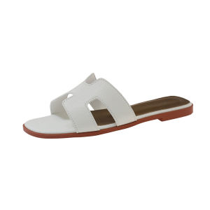 Plus Size 2026 New WomenS Spring/Summer Fashionable Outdoor Flat-Soled Slide Sandals Versatile Casual Slippers