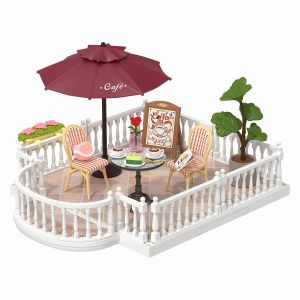 Robotime Rolife Super Creator Plastic DIY Mini Dollhouse 1:24 House LED House Kit Roof Dust Cover Decorative Toy Xmas Gift
