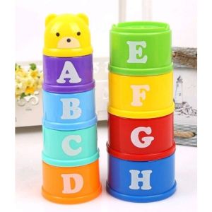 Mainan edukasi bayi SUSUN CANGKIR WARNA / stacking cup