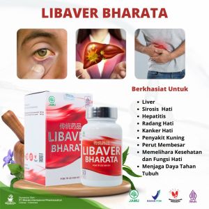 Libaver Bharata Obat Liver Hepatitis Penyakit Kuning Kanker Hati 100% Herbal Tanpa Efek Samping