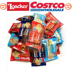 [DATE MỚI NHẤT] Bánh Xốp Nhân Kem LOACKER MINIS 800G Mix 80 Bánh Các Vị - Hàng Italia Nhập Khẩu