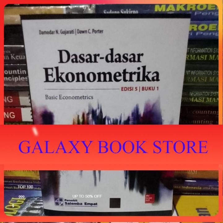 Buku Dasar - dasar Ekonometrika edisi 5 buku 1 by Damodar N. Gujarati ...