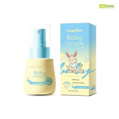 Tenderoo Baby Cologne Lullaby Silk 50ml | Baby Essentials Newborn Infant Care High Quality