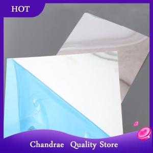 [Chandrae] Square Spliced Stickers Self Adhesive Acrylic Mirror Sheets Wall Decals New