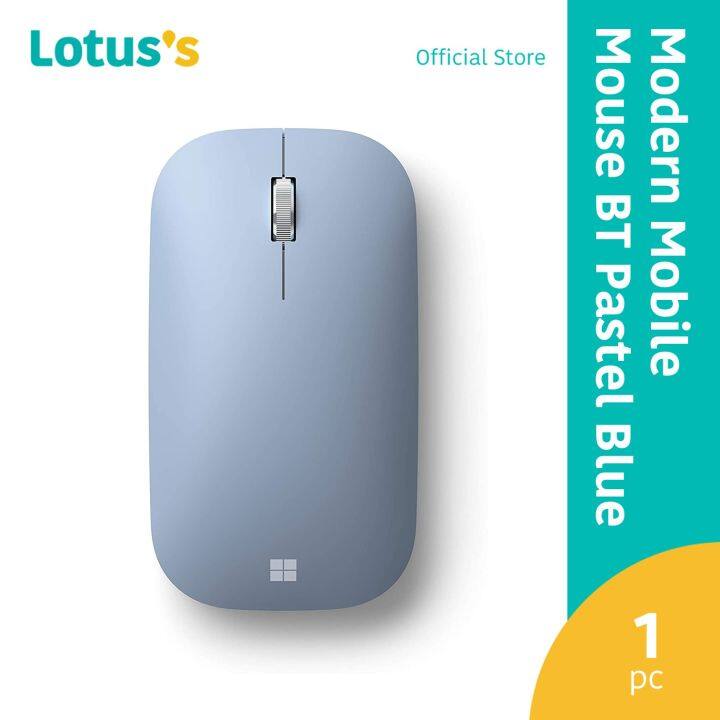 Microsoft Modern Mobile Mouse Bluetooth Pastel Blue - KTF-00032