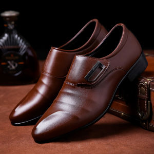 Sepatu Pantofel Pria Formal Casual Santai Kerja Kantor Pantofel Hitam Murah Sepatu PDH Keren Kulit 073