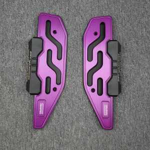 SEMSPEED Motorcycle CNC Footpegs Footboard Footrest Foot Pegs Matting For Honda Stylo 160 Stylo160