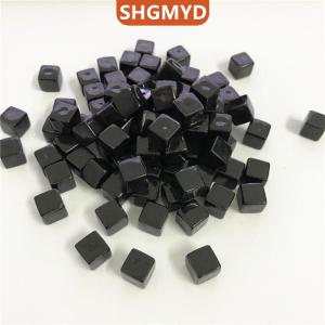 [COD] SHGMYD SPORTS 50ชิ้น/เซ็ต8mm CLEAR Cube สีสันคริสตัลสแควร์มุมโปร่งใสลูกเต๋าหมากรุก