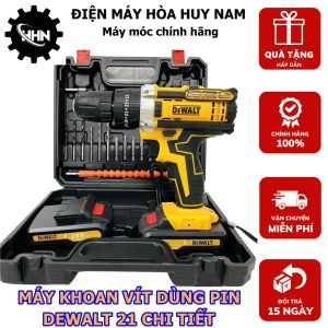 Máy Khoan Vặn Vít Dùng Pin DeWATL 26V Có Búa - 2 Pin 26V 2000mAh - HÀNG CHÍNH HÃNG - BẢO HÀNH TOÀN QUỐC